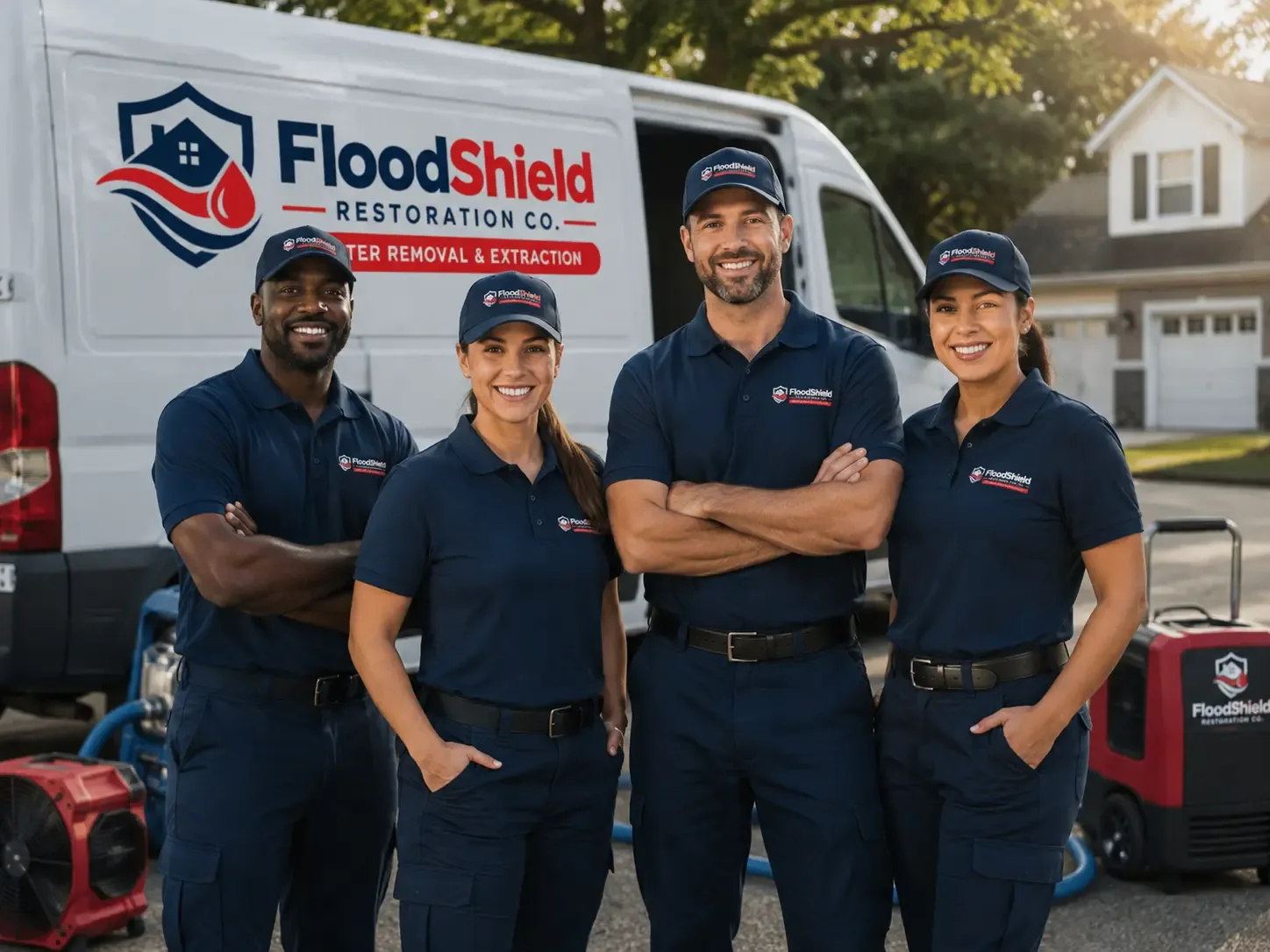 Flood Damage Restoration company in Verdunville, WV